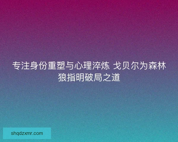 专注身份重塑与心理淬炼 戈贝尔为森林狼指明破局之道